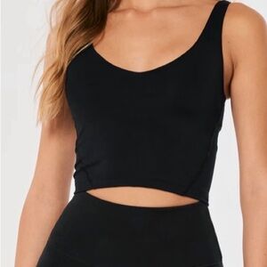 Hollister Gilly Hicks Active recharge tank top in black